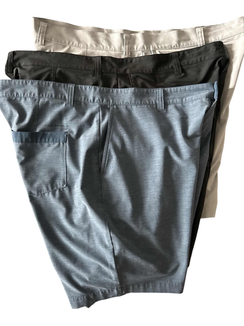 3 Travis Matthew Golf Shorts - Blue, Black & Grey Big & Tall Sz. 40